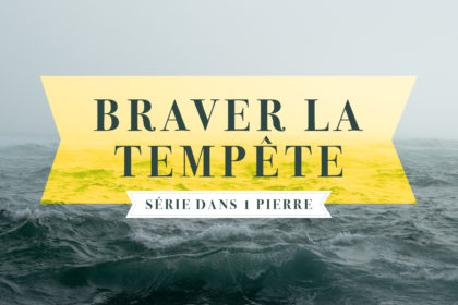 Braver la tempête (17) - Le caractère transfiguré